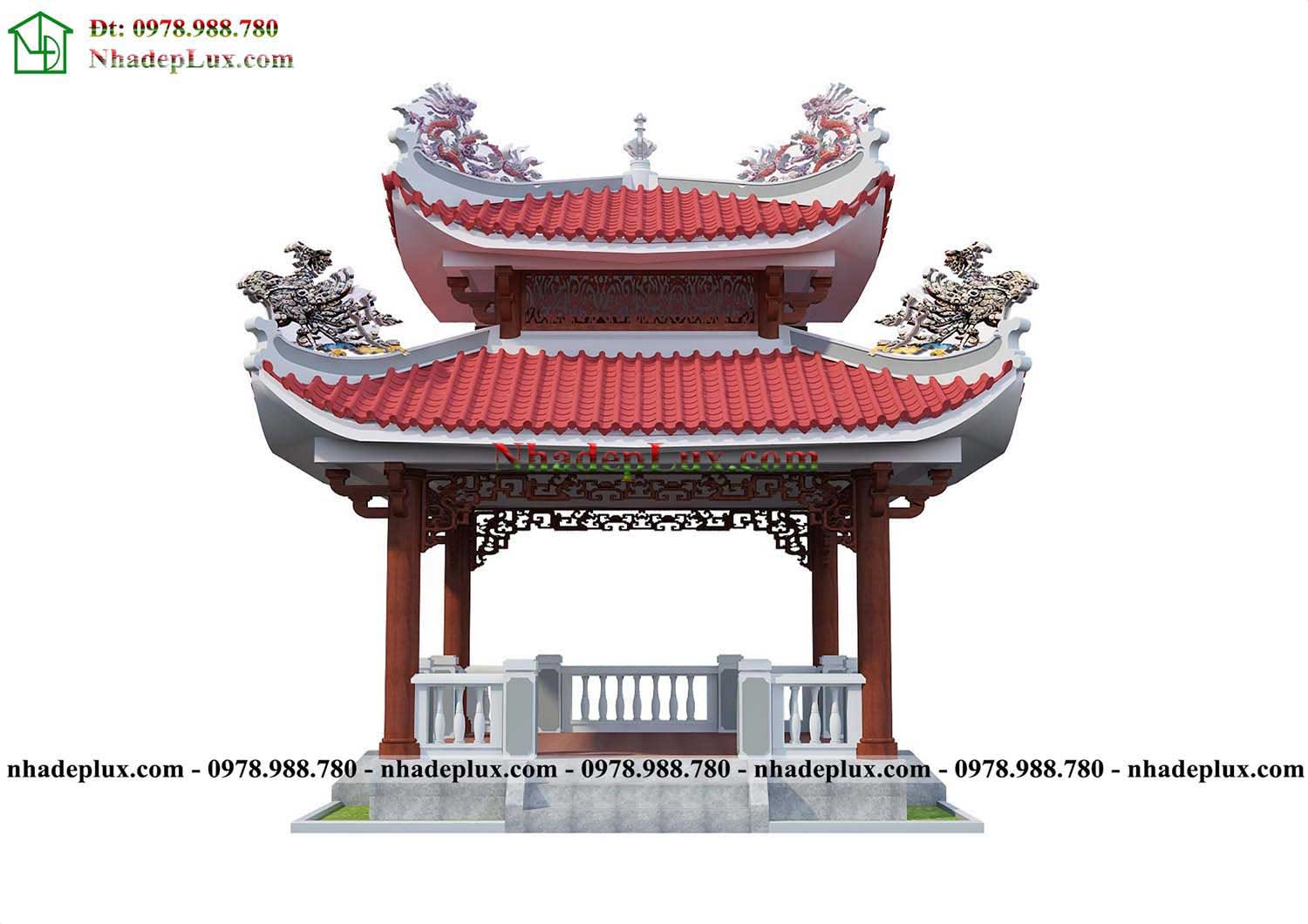 Thiết kế lăng mộ tại Thanh Hóa LUXNTH7